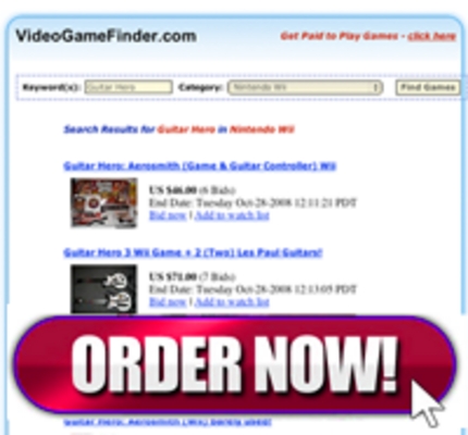 Product picture Video Game Finder